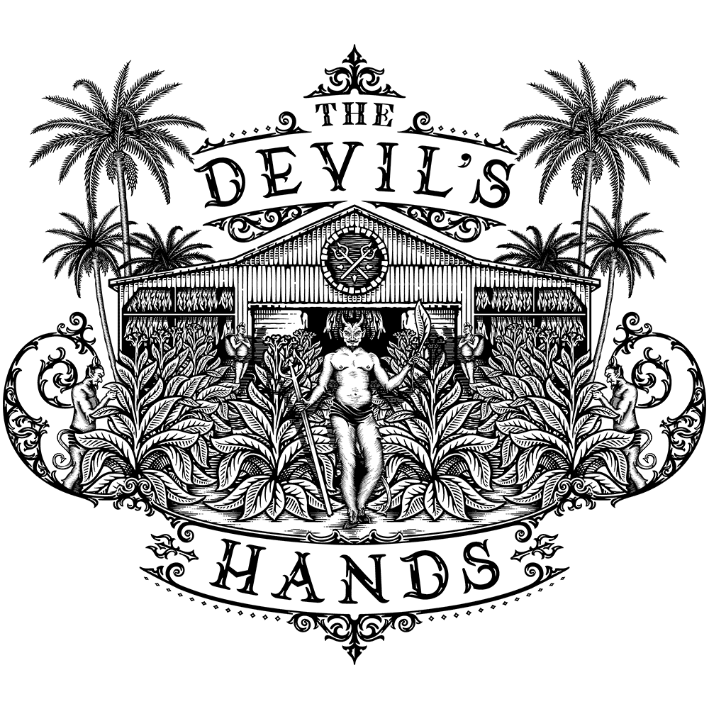 The Devil's Hands® cigar logo